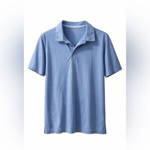 Men's Classic Blue Polo Shirt